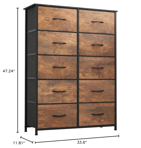 Fabric Dresser with 8 Drawers Y21156