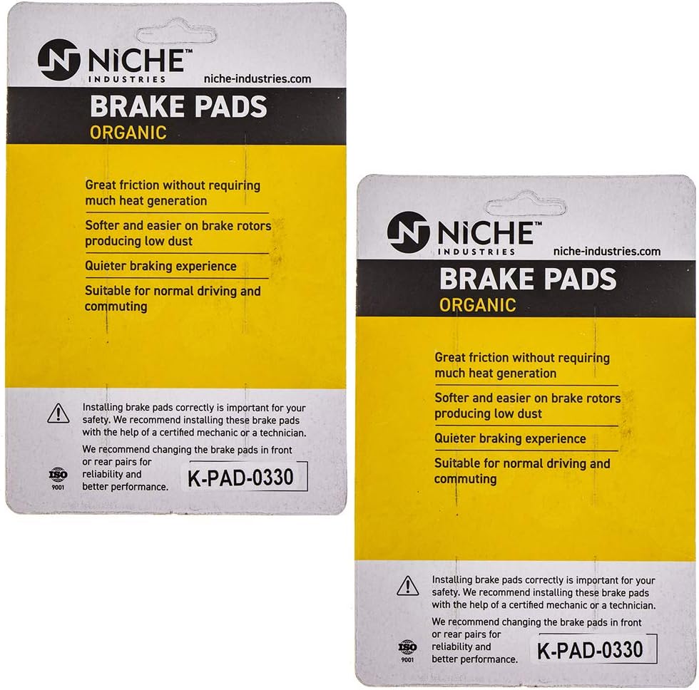 Brake Pad Set Organic Pack of 2 M299