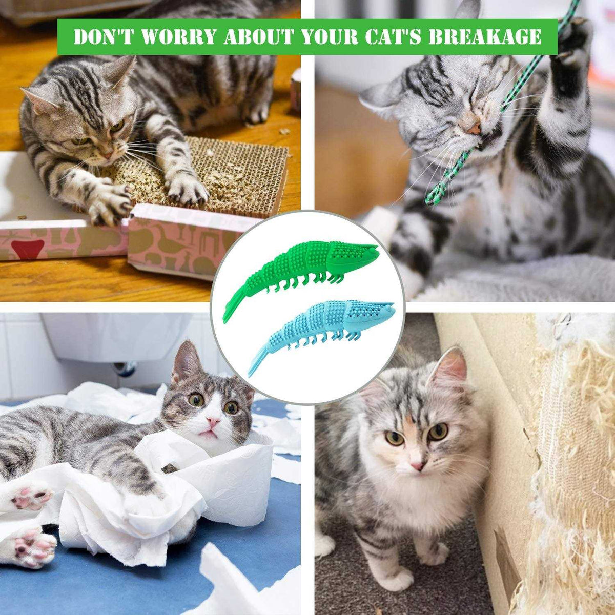 Catnip Cat Toothbrush Toy K82720
