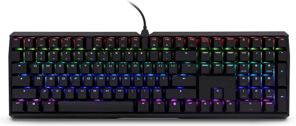 Cherry MX Board 3.0 S Wired Mechanical Keyboard Aluminum Housing MX Red Silent White QWERTY Q2706
