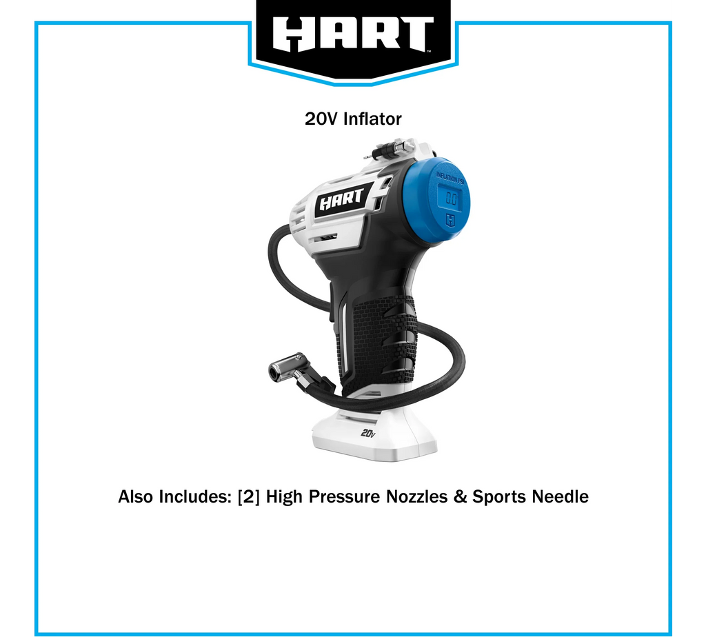 Cordless Inflator with 20-inch Hose F113879