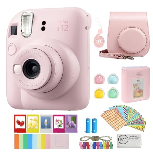 Instant Film Camera Bundle with Cleaning Cloth B8164