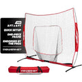 Portable Softball Baseball Training Net with Carrying Bag R908912