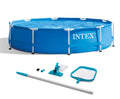 10' x 30 Metal Frame Swimming Pool with Filter Pump R656915