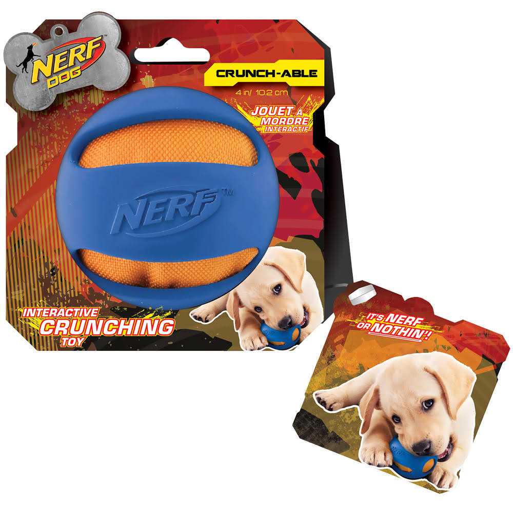 Checker Crunch Ball Dog Toy F4157