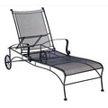 Black Reclining Single Chaise A76742