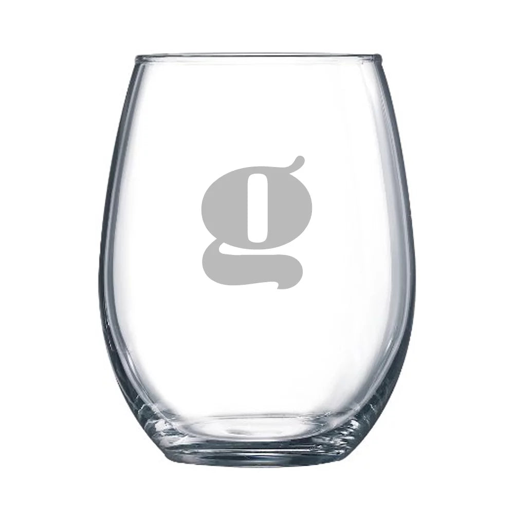 15 oz Stemless Wine Glass Q4351