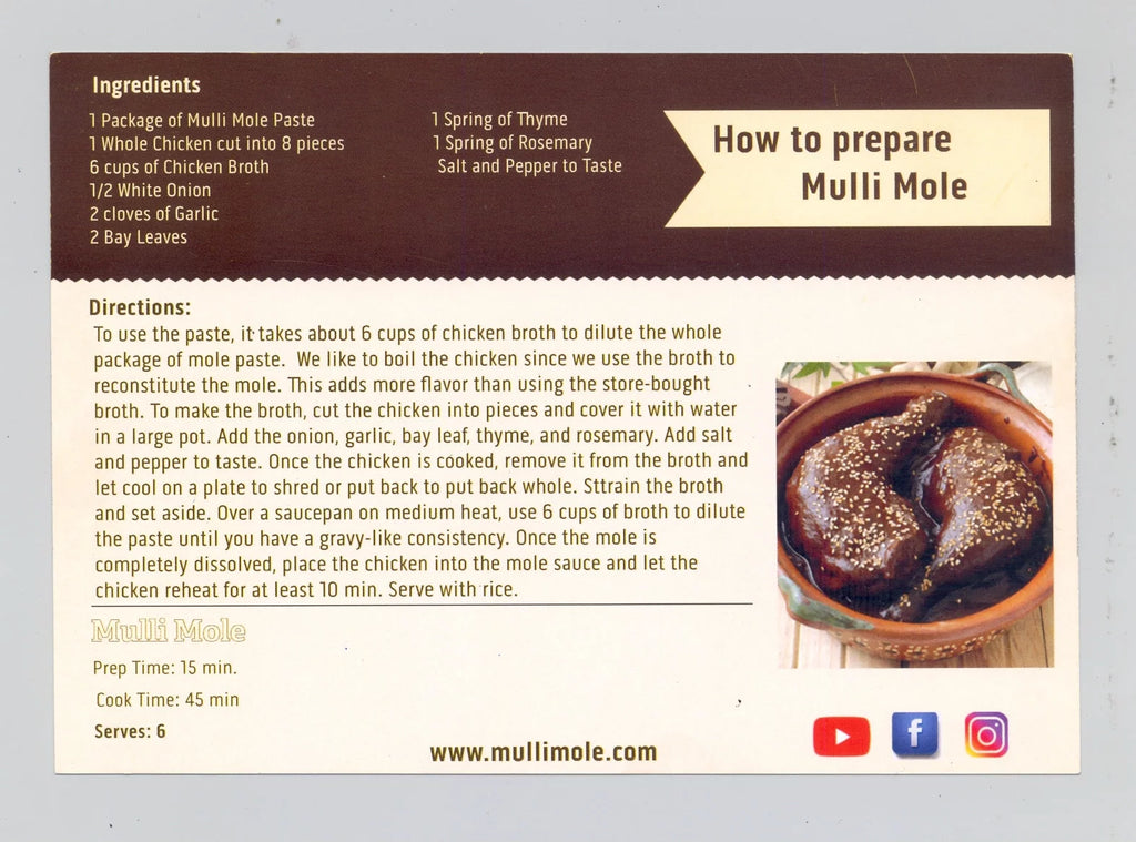 Red Mole Paste I35609