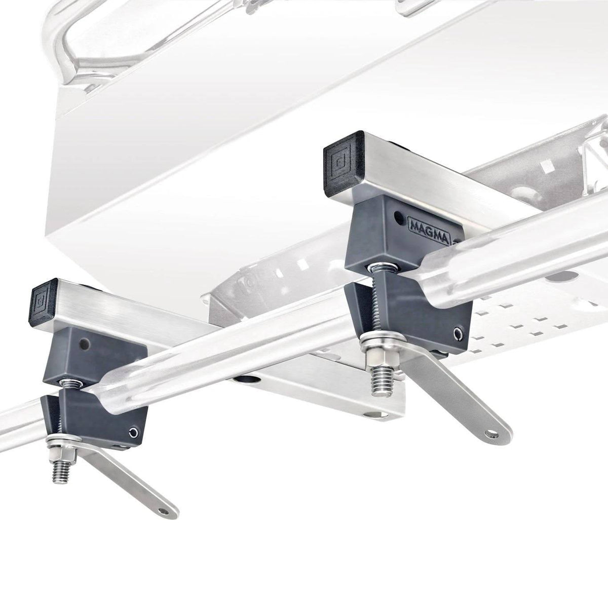 Dual Extended Horizontal Round Rail Mounts Y32038