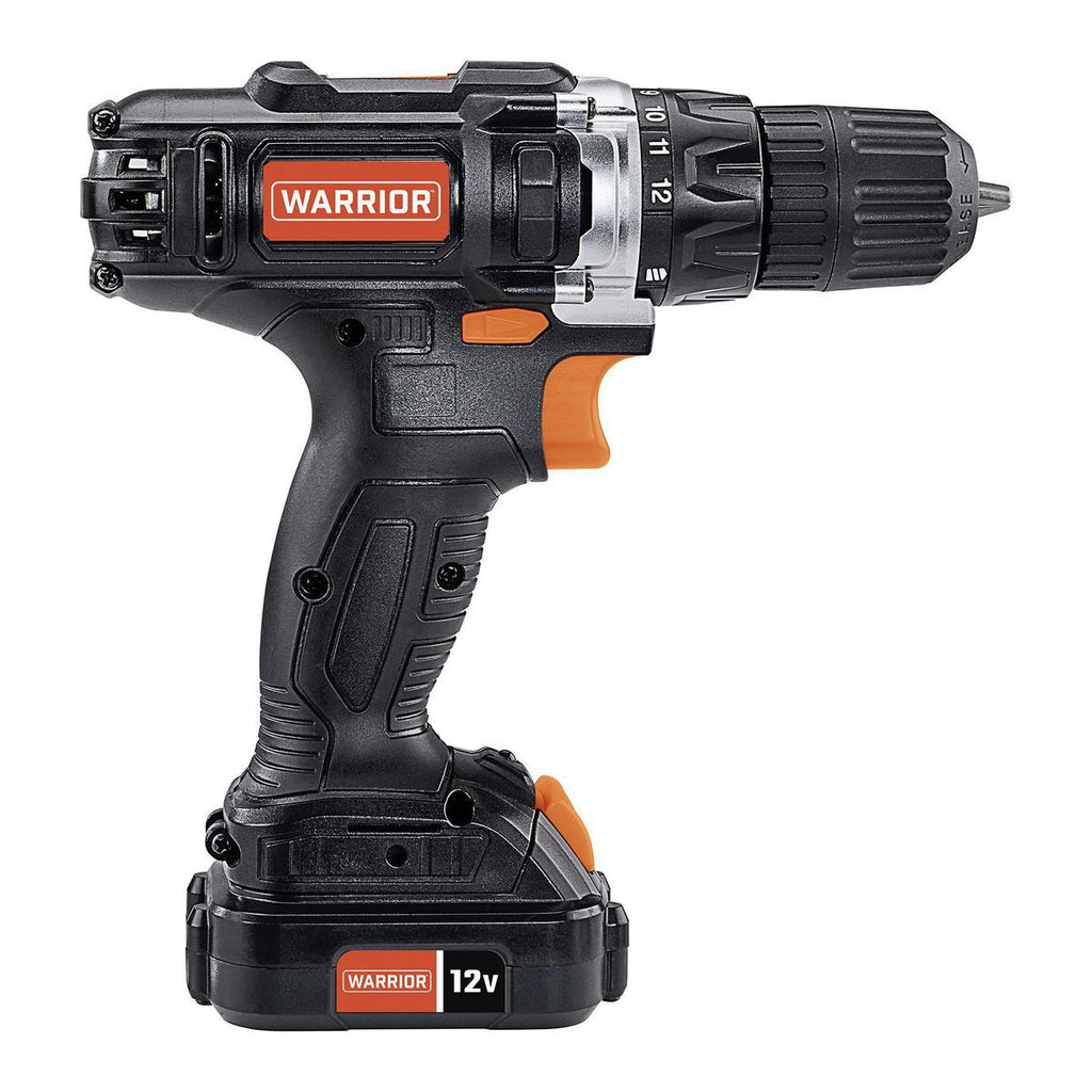 12V Cordless 3/8 in. Drill Kit with Battery and Charger Y47413