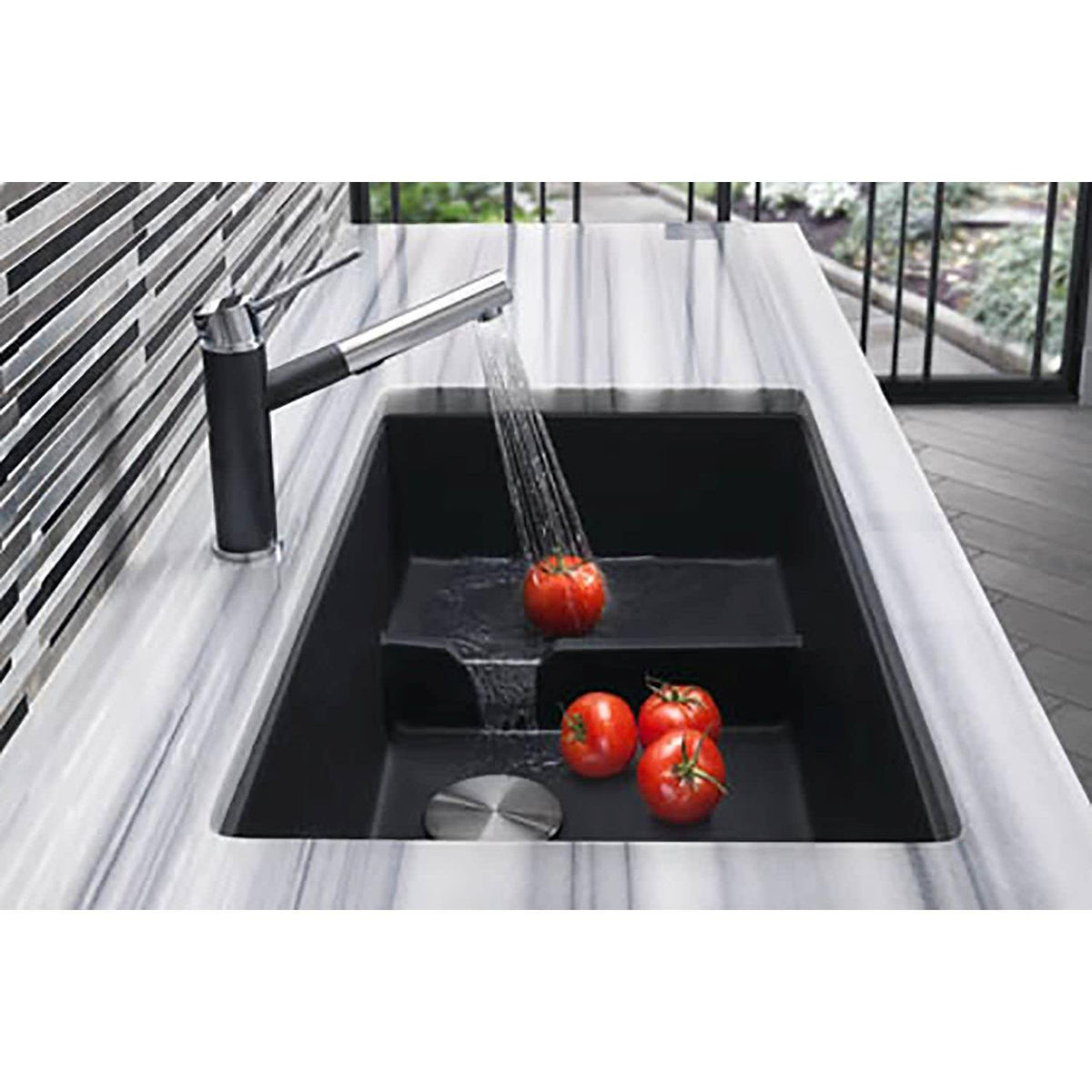 White Kitchen Sink A159