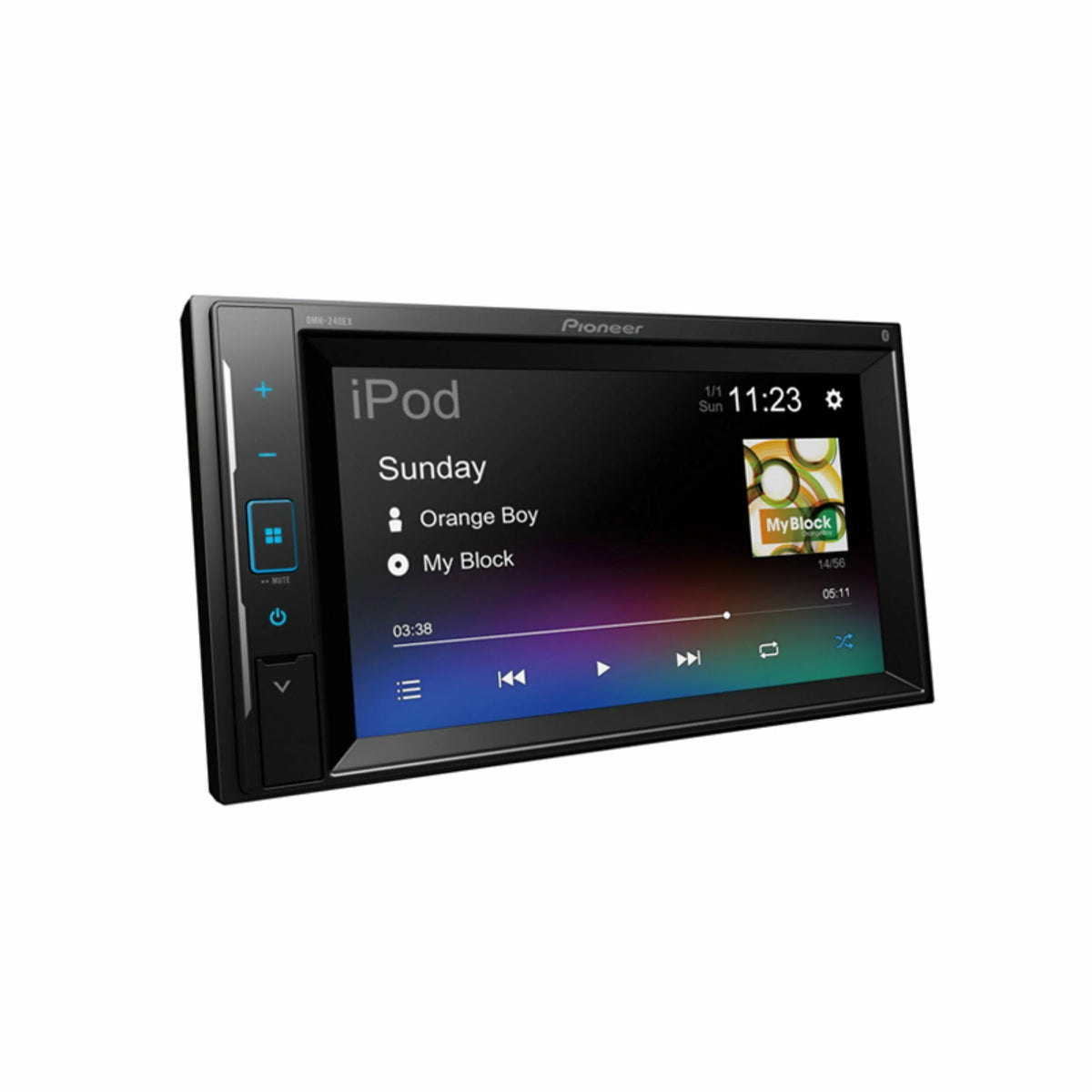 2-DIN Bluetooth Digital Media Receiver with 6.2-inch Touchscreen P9187