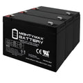 6V 12AH F2 3 Pack L700423