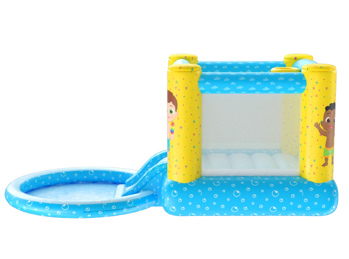 Inflatable Bouncer with Slide & Pool A689921