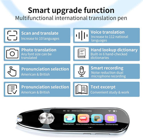 112 Languages Translation Pen Scanner X666