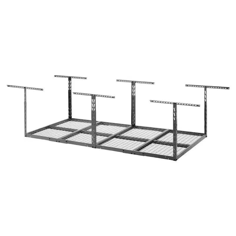 Adjustable Height Overhead Garage Storage Rack D718