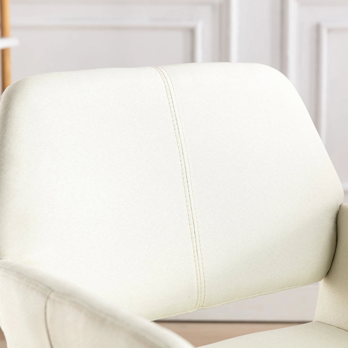 Modern Upholstered Accent Chairs with Metal Legs R349