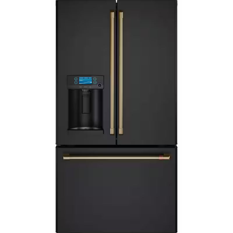 Refrigerator Handle Kit in Brushed Brass H34716