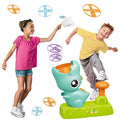 Flying Disc Launcher Outdoor Toy Green X329235