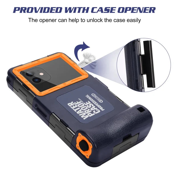 Waterproof Protective Case for Phones Up to 6.9 Inch A9403