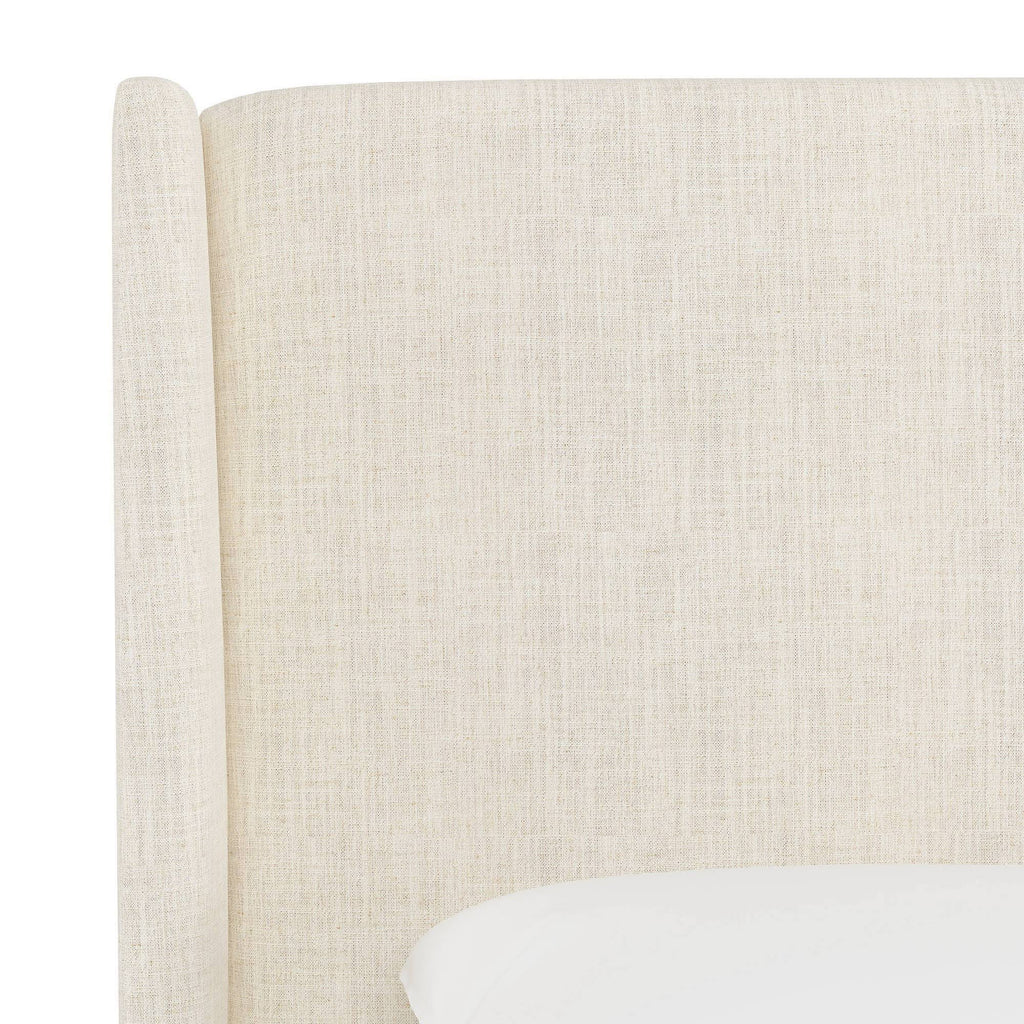 Linen Headboard, Full, Talc R226