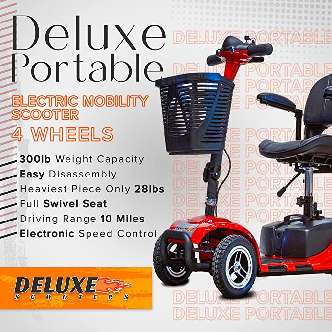 Blue Electric Mobility Scooter I6223