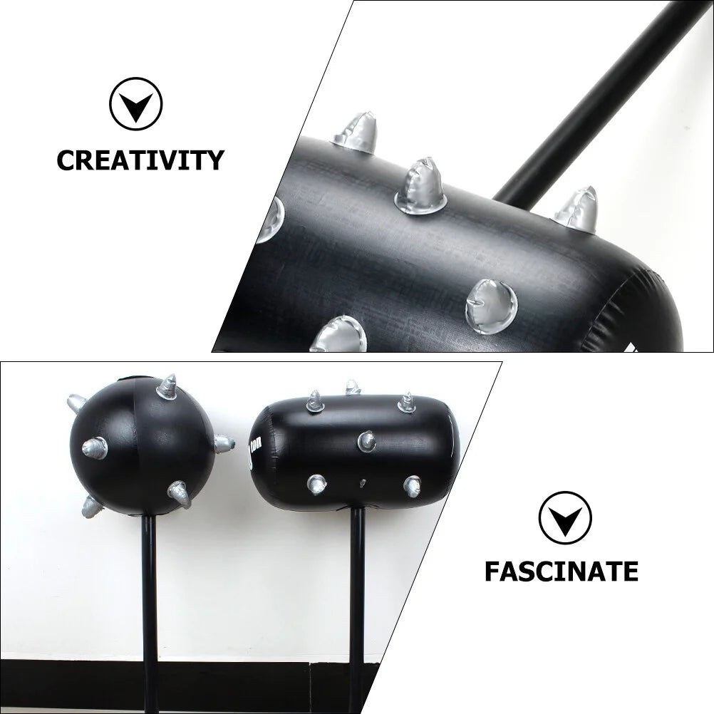 4 Pcs Pneumatic Inflatable Toy Hammer N98578