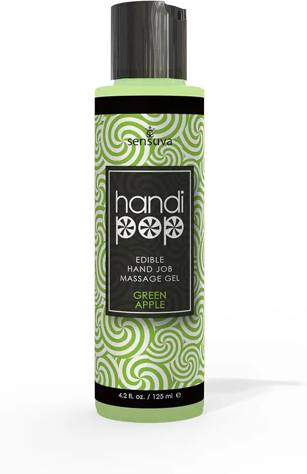Green Apple Flavored Massage Gel 4.2 Fl Oz T13787