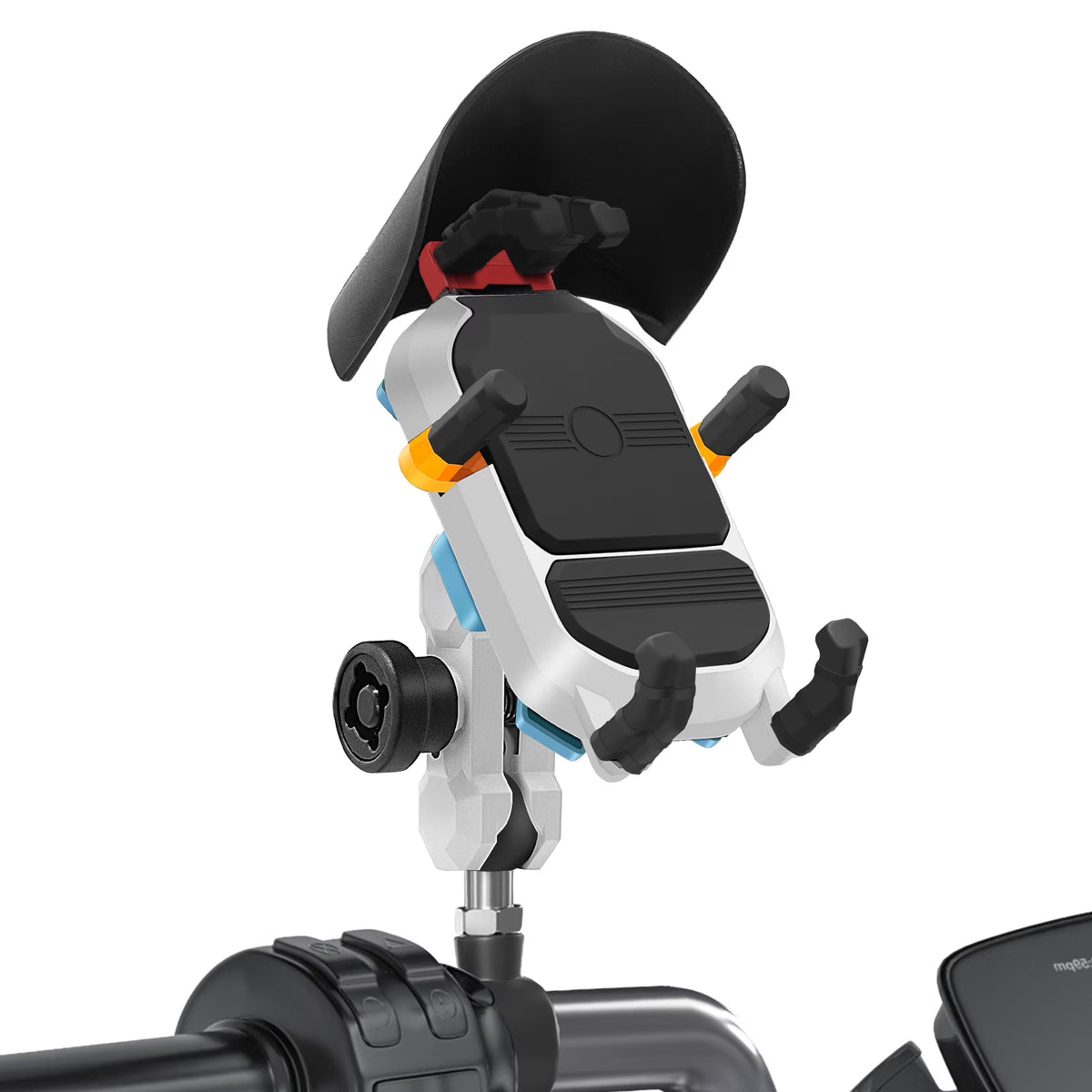 Motorcycle Phone Mount Holder Waterproof 360° Rotation M8 Screw Mount A816