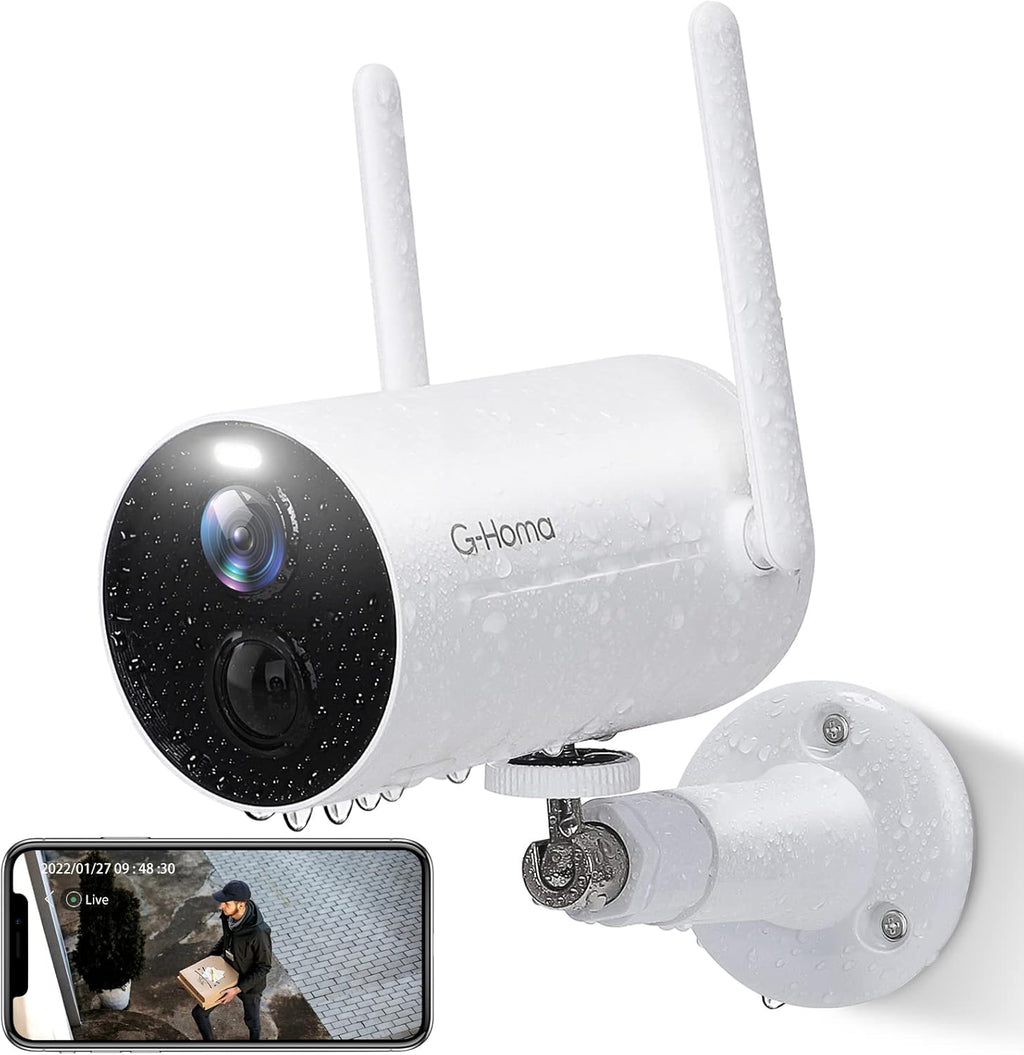 Wireless Outdoor Security Camera with Spotlight Color Night Vision A534