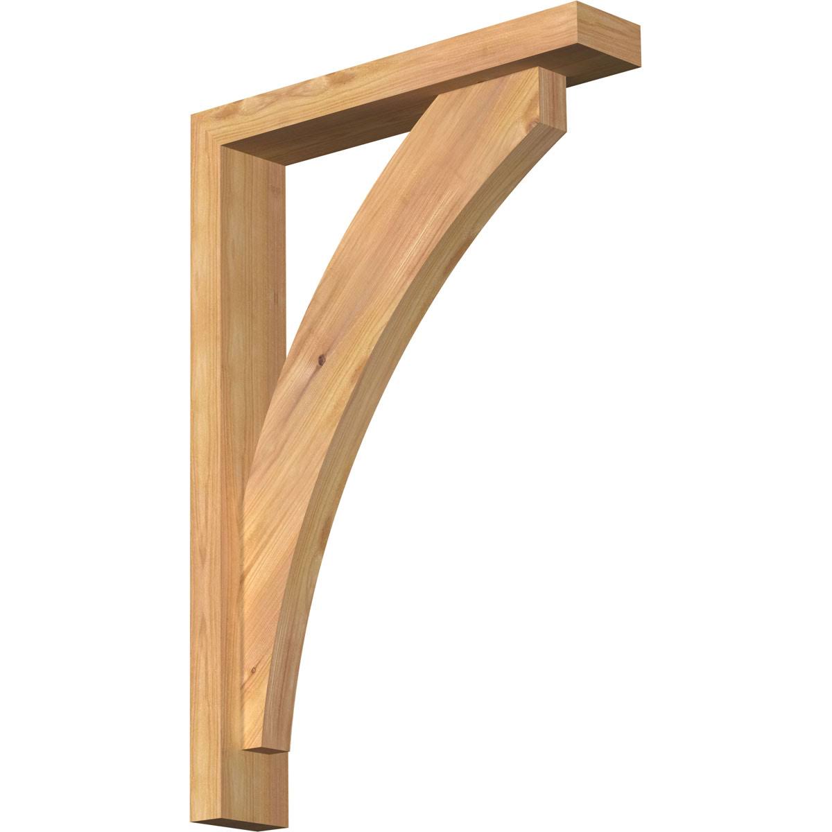 3 1/2x22W x 18x22D x 26x22H Smooth Bracket with Offset Brace Y815360