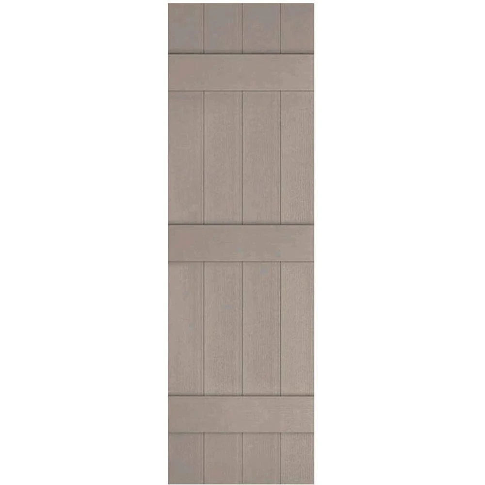 Lifetime Vinyl Board-n-Batten Shutters V845