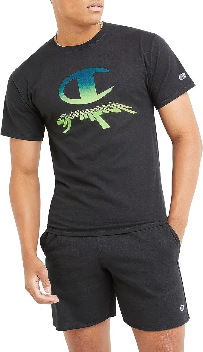 Black 100% Cotton Graphic Tee Size 6X H159