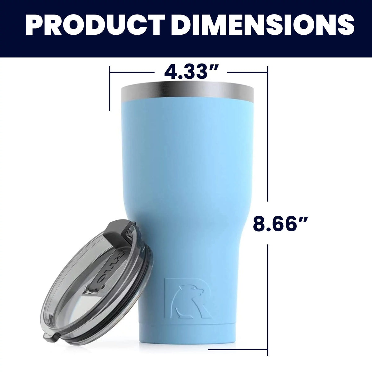 30 OZ Insulated Stainless Steel Tumbler with Lid P8977