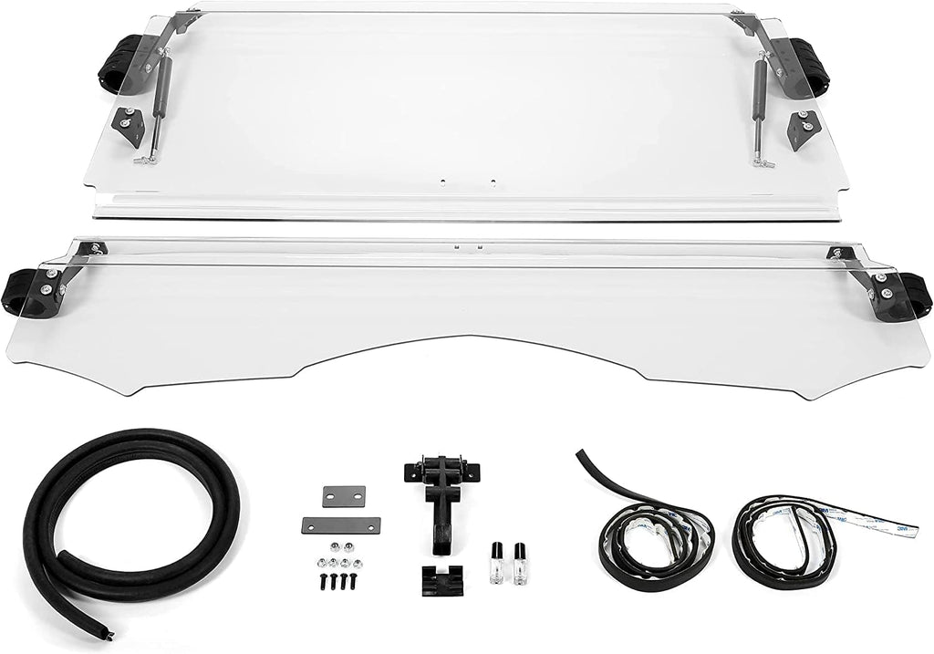 3-in-1 Full Clear Windscreen with Stretch Bracket O86270