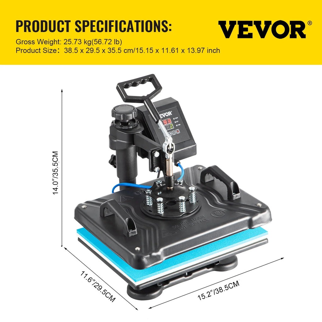 5 in 1 Digital Heat Press Machine J87254