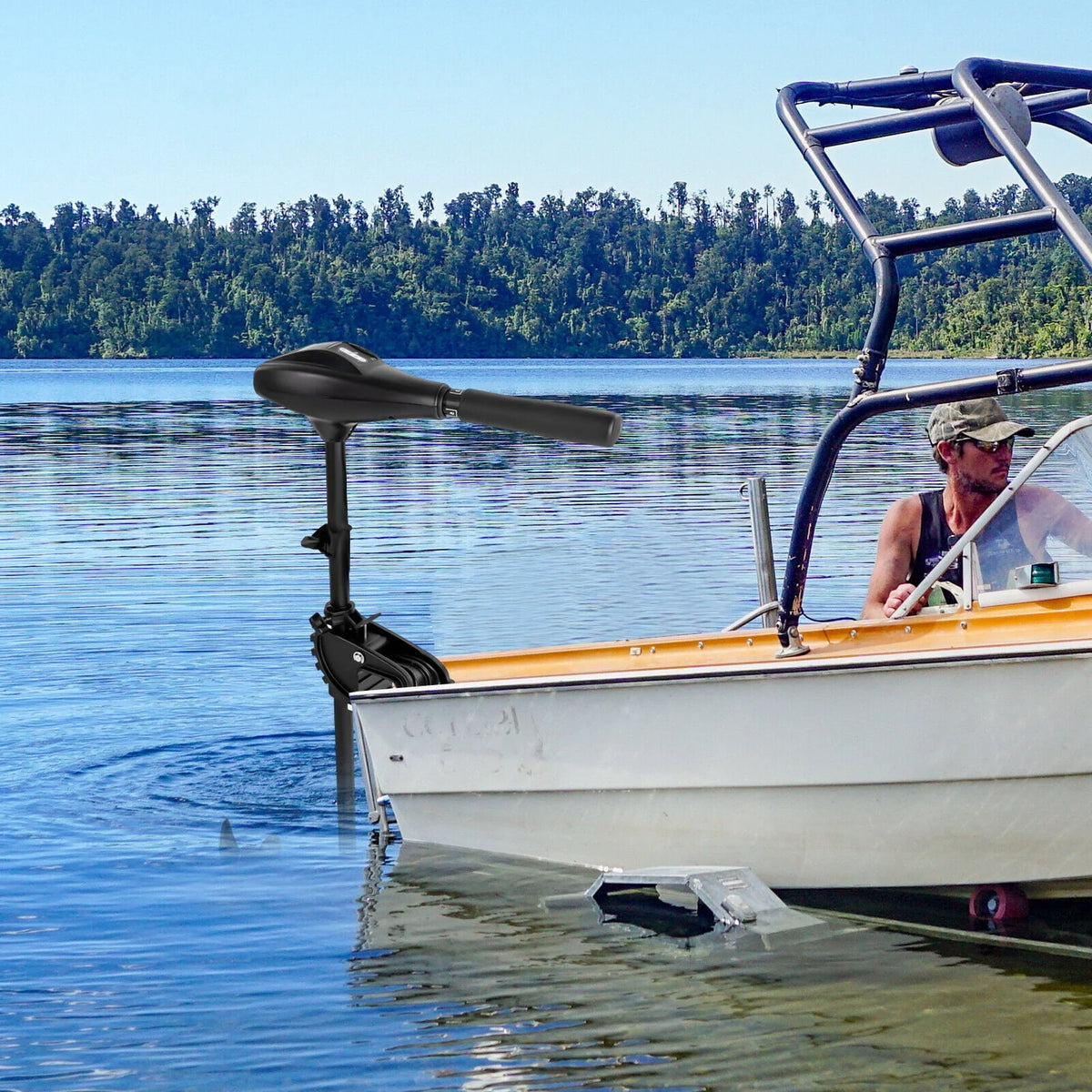 Heavy Duty Electric Outboard Trolling Motor 408W F483