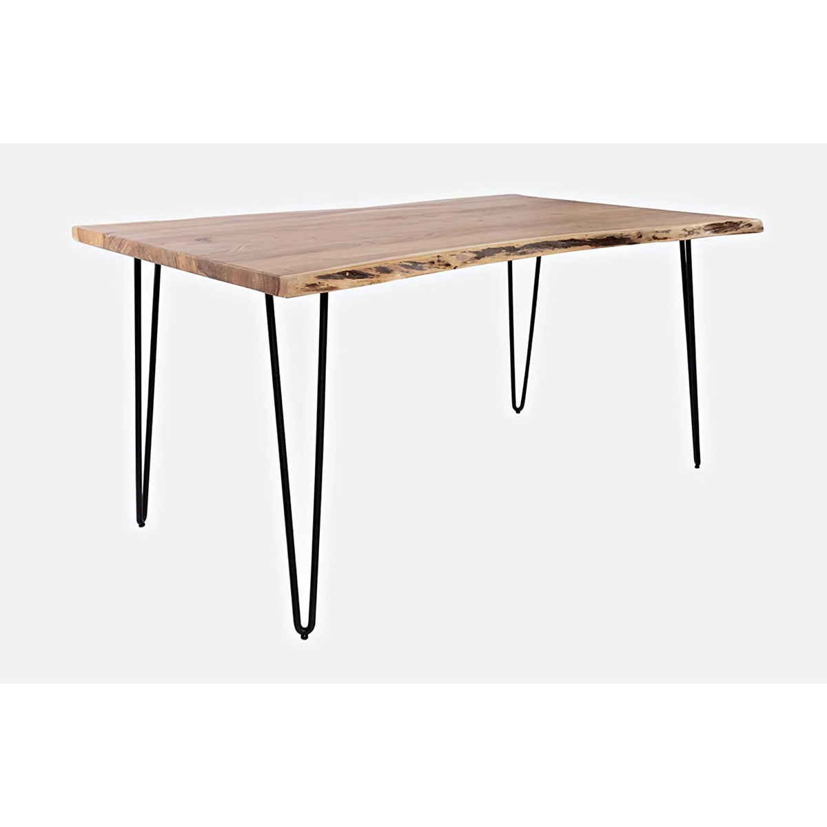 Solid Wood 60" Live Edge Dining Table C6504
