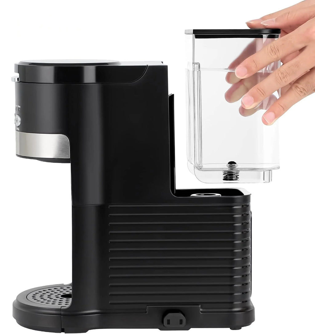 Single Serve Coffee Maker with Milk Frother N152517