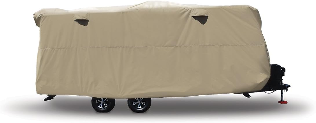 Tan Travel Trailer RV Cover Z2916