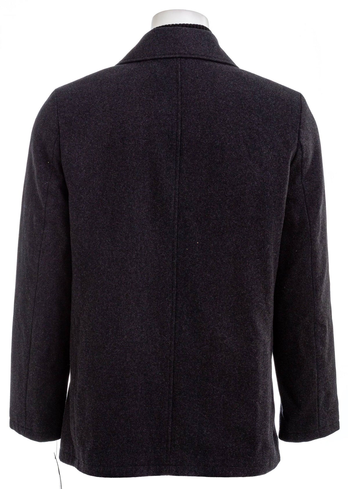 Mens Double Breasted Wool Blend Peacoat I65849