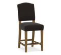 Belgian Gray Frame Performance Everydayvelvet Smoke Non Tufted Counter Height Bar Stool I915