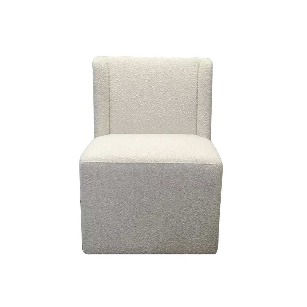 White Set of 2 Swivel Dining Chairs G48751
