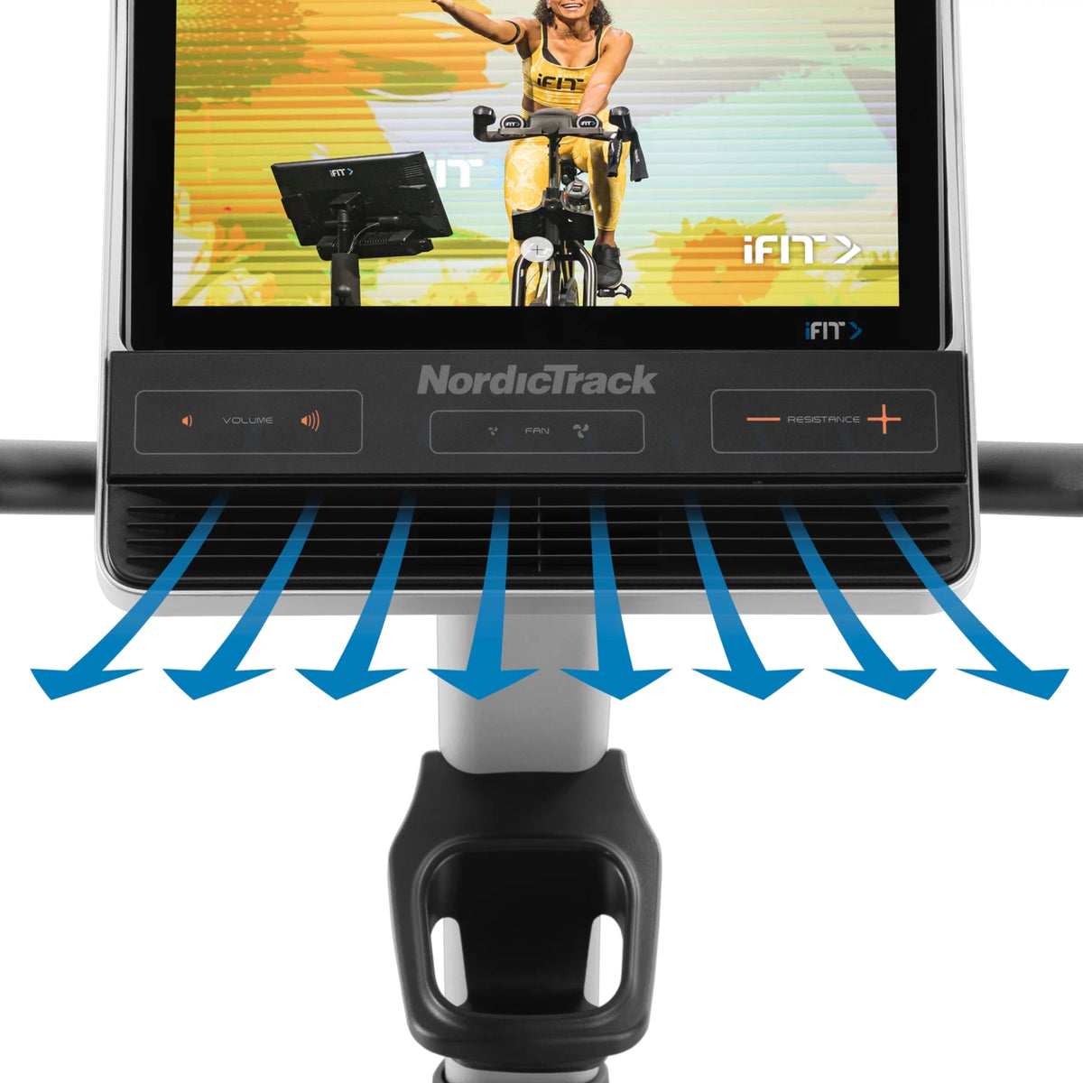 Recumbent Exercise Bike with 14” Touchscreen N7375