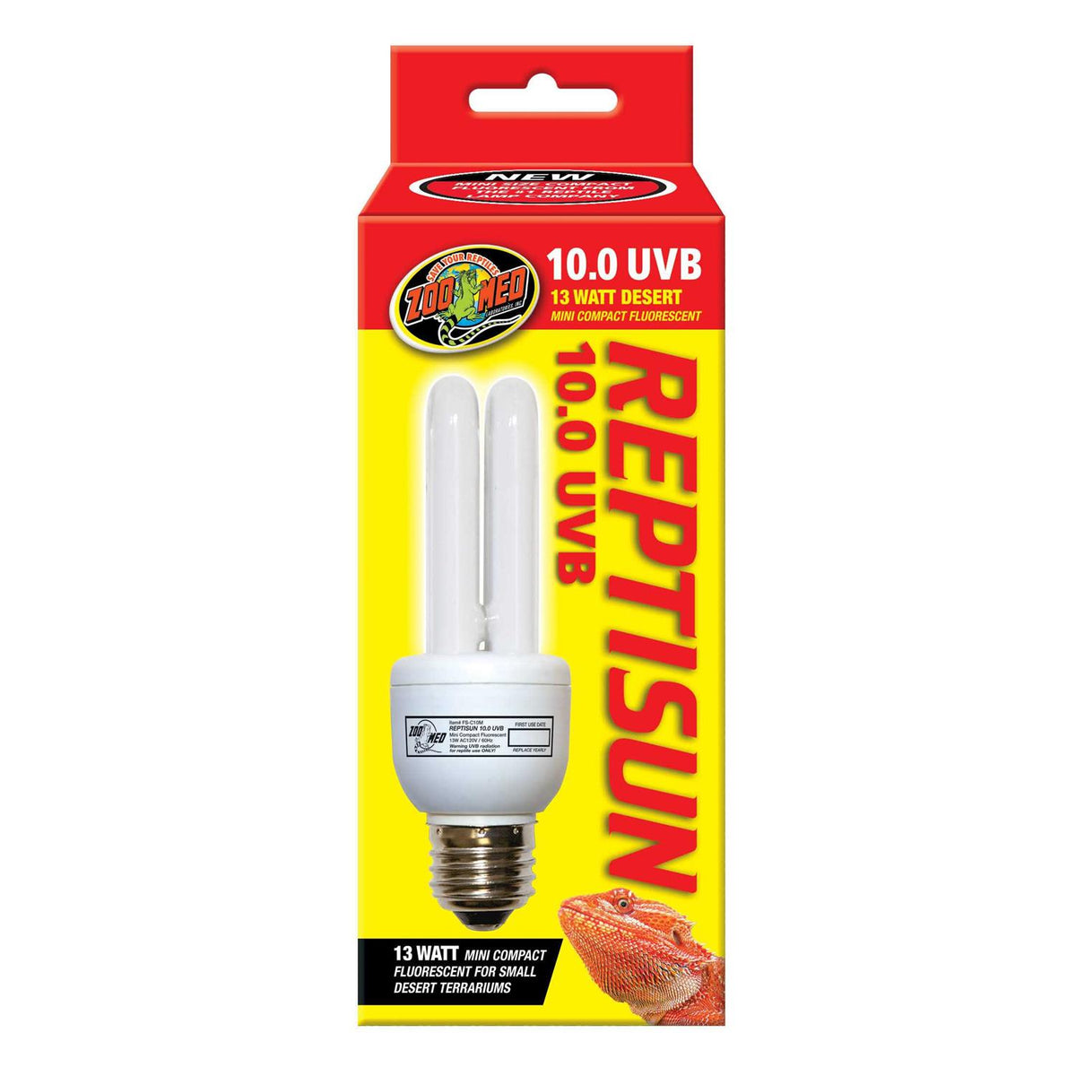 10.0 Mini Compact Fluorescent UVB Bulb K10695