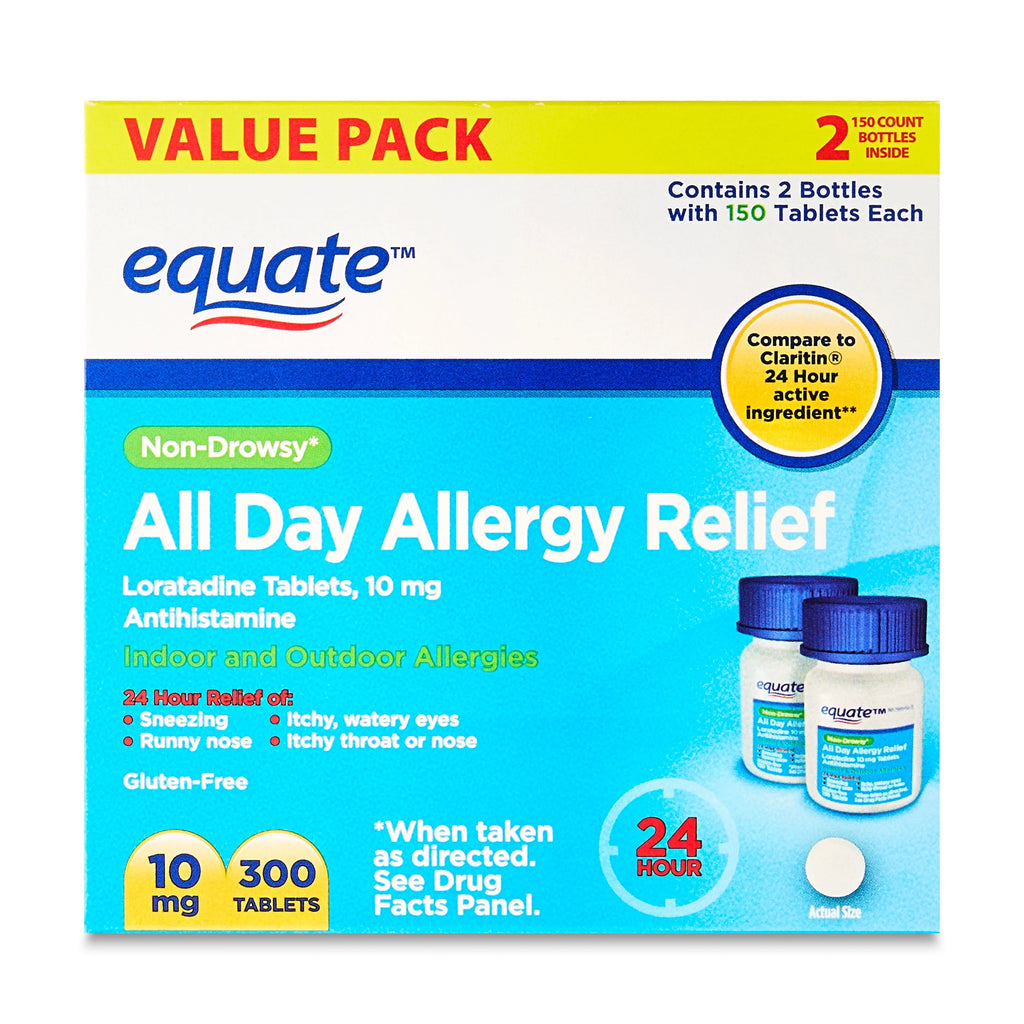 Loratadine Tablets 10 mg Antihistamine 45 Count K931547