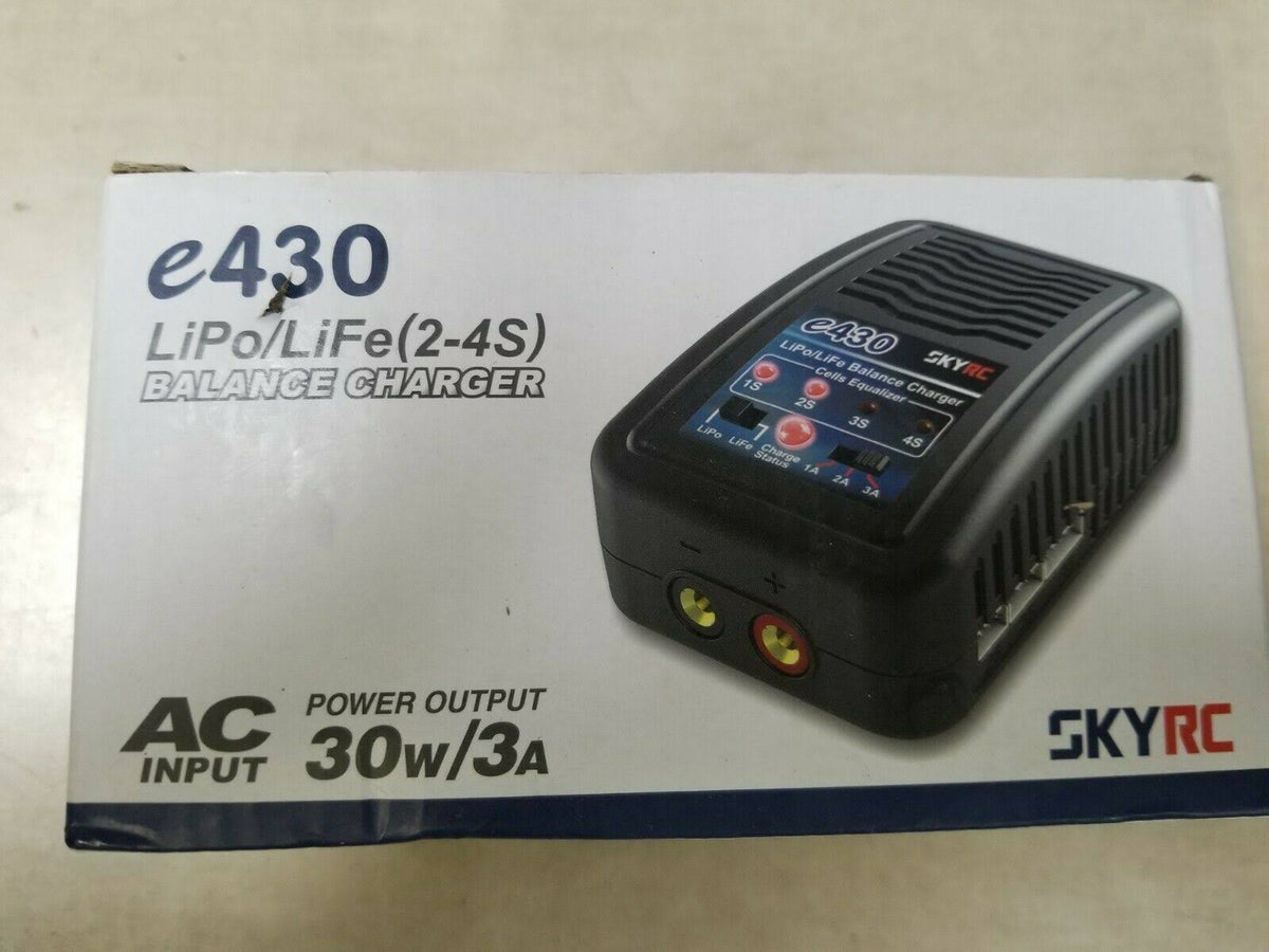 Balance Charger AC LiPo/LiFe 2-4S 30w/3A L951998