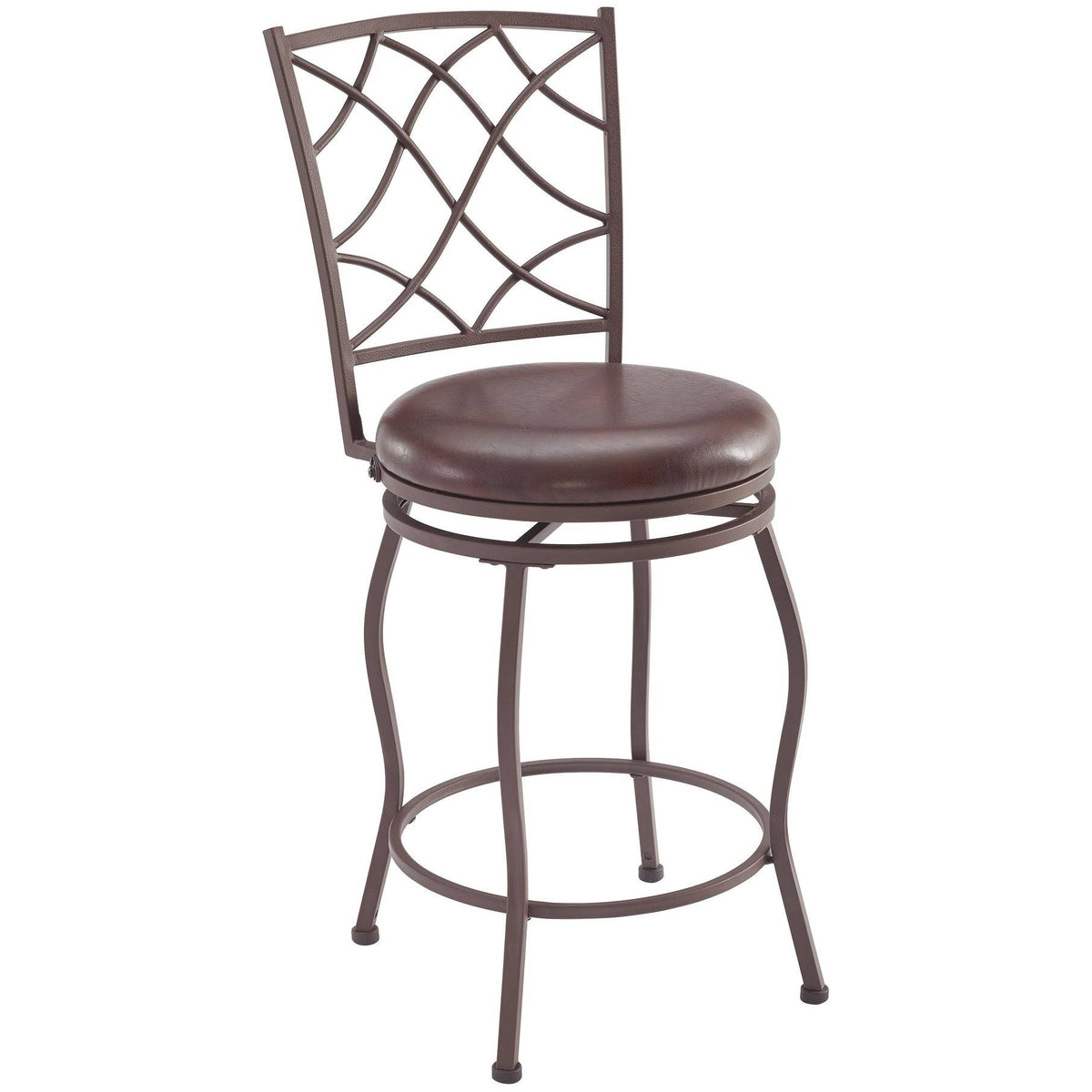 Brown Adjustable Stool Set of Three N18550