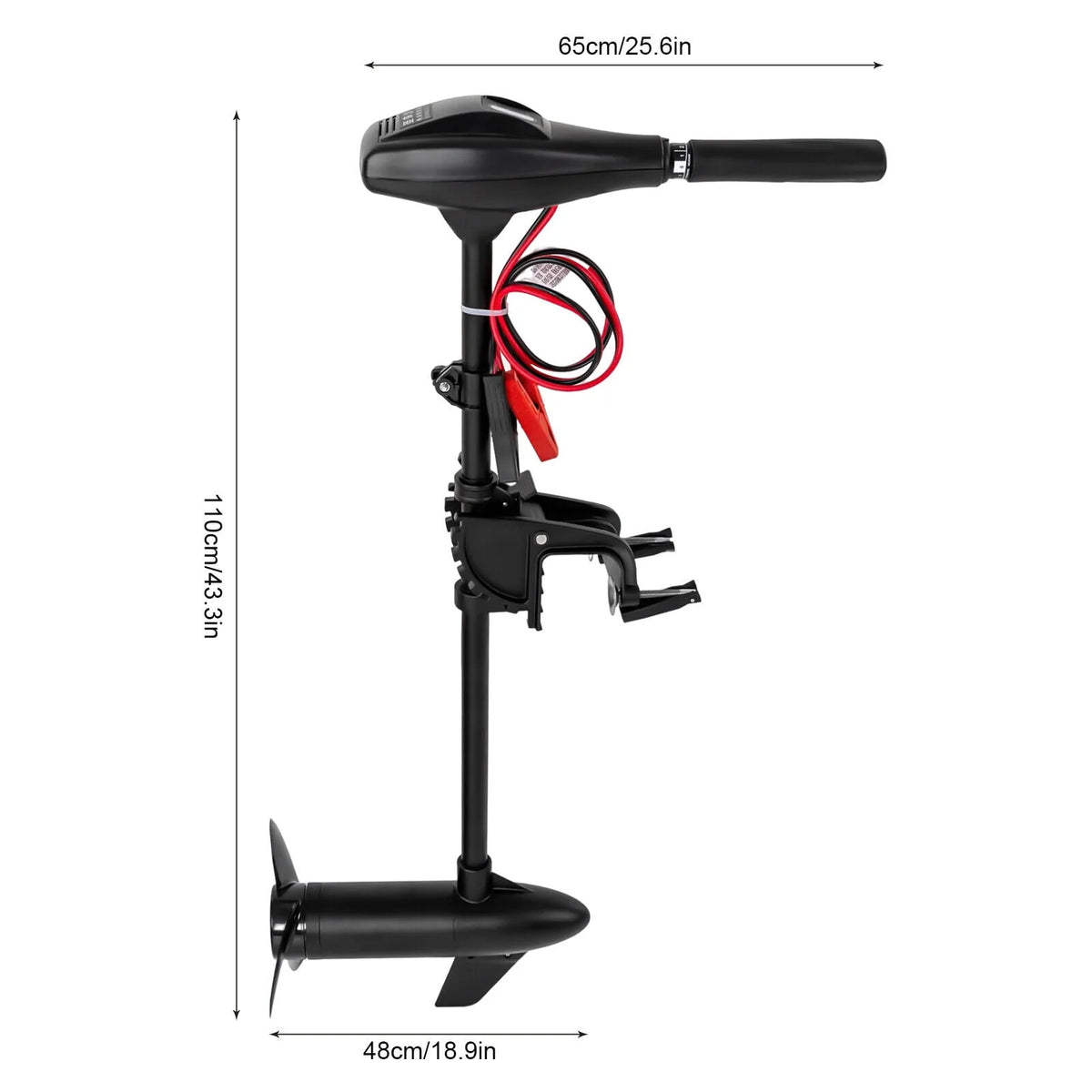 Heavy Duty Electric Outboard Trolling Motor 408W F483