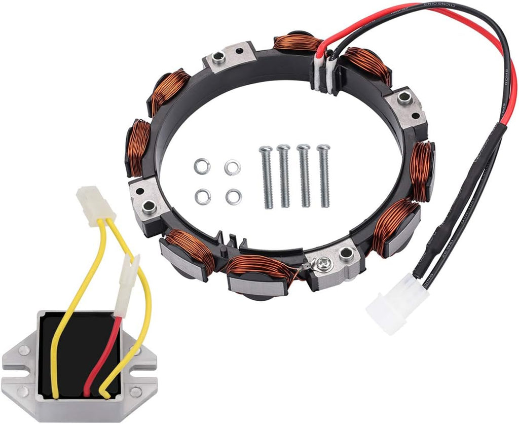 Alternator Dual Circuit with Regulator for Lawn Mower Tractor Pack of 2 T687